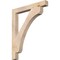 Ekena Millwork Legacy Block Smooth Bracket, Douglas Fir, 3 1/2"W x 32"D x 38"H BKT04X32X38LEC05SDF - alternate 1